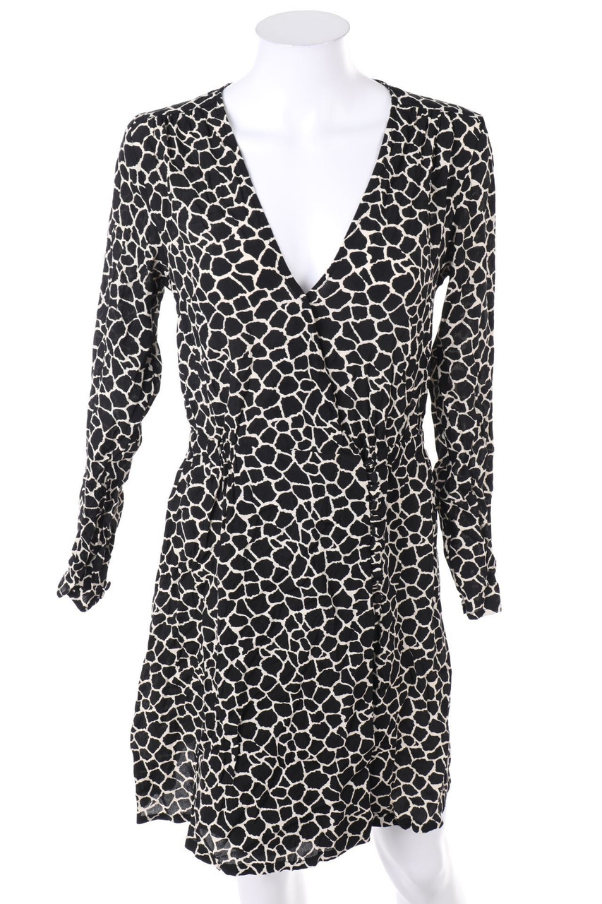 zebra - Dress, Jersey with Leo Print - M