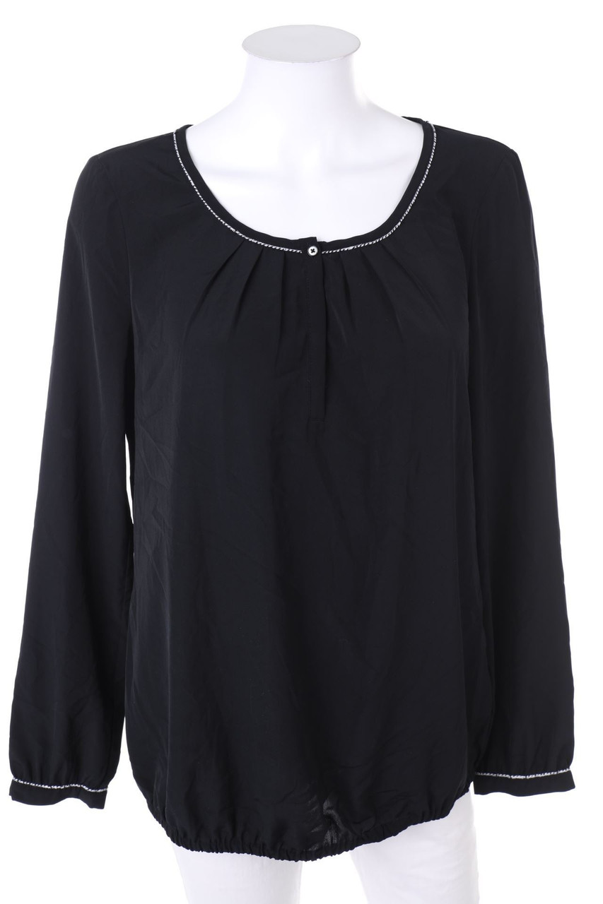 ESPRIT - Bluse mit Raffungen - D 38