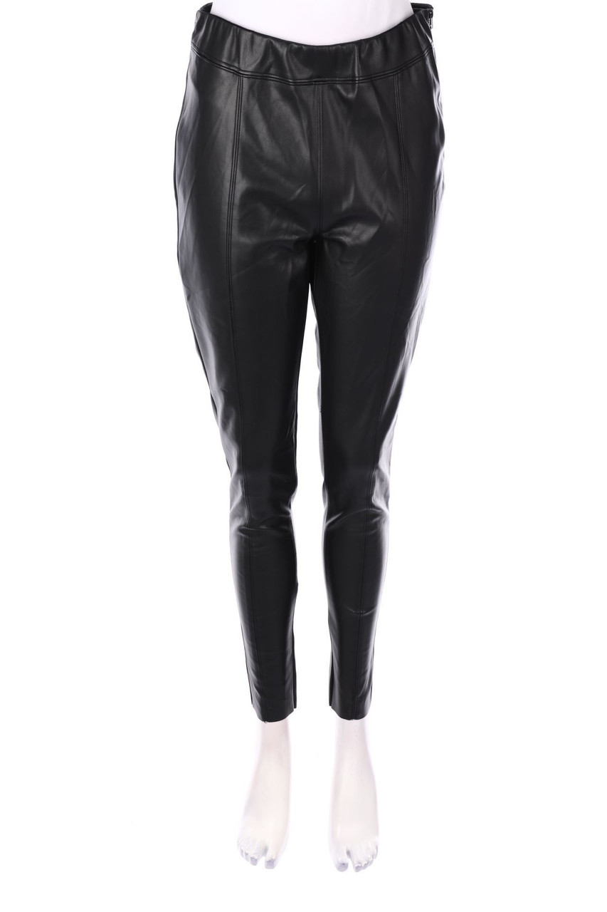 MANOR woman - Faux Leather Pants - M