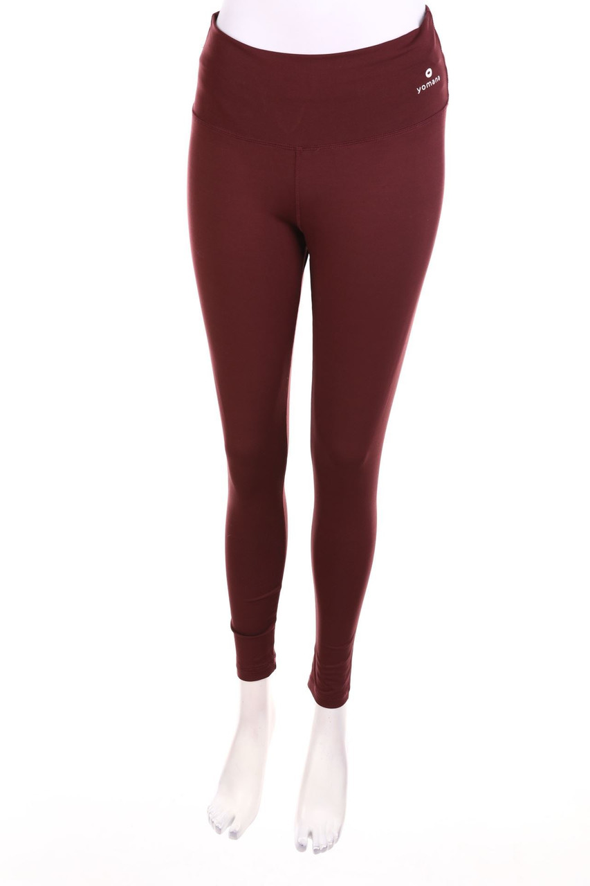 yomana - Leggings mit Logo-Print - S