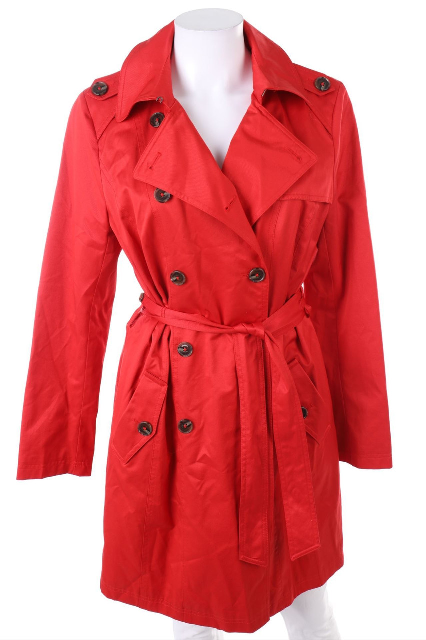 CAROLL - Trenchcoat mit Schulter-Riegeln - D 40