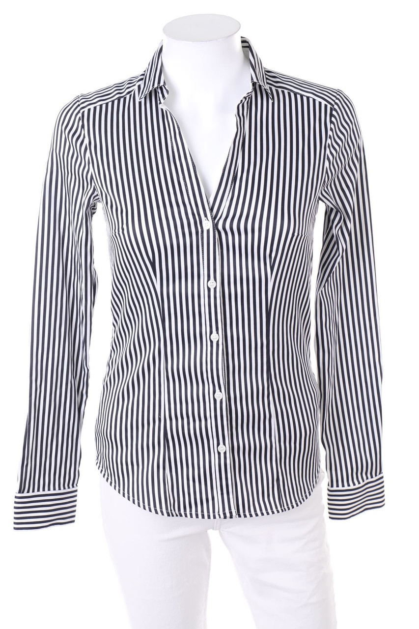 H&M - Hemd-Bluse mit Streifen - D 34