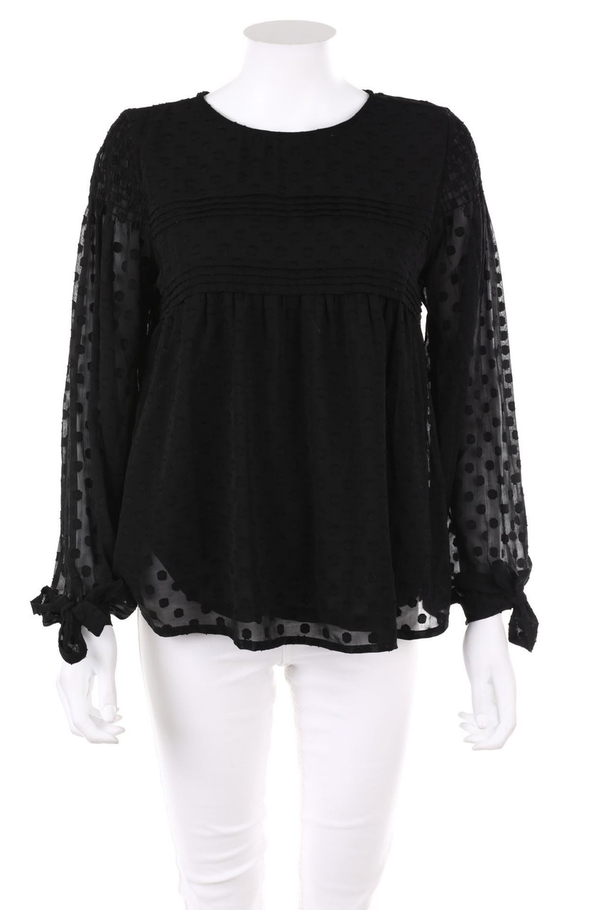 CAMAÏEU - Bluse mit Punkten - M