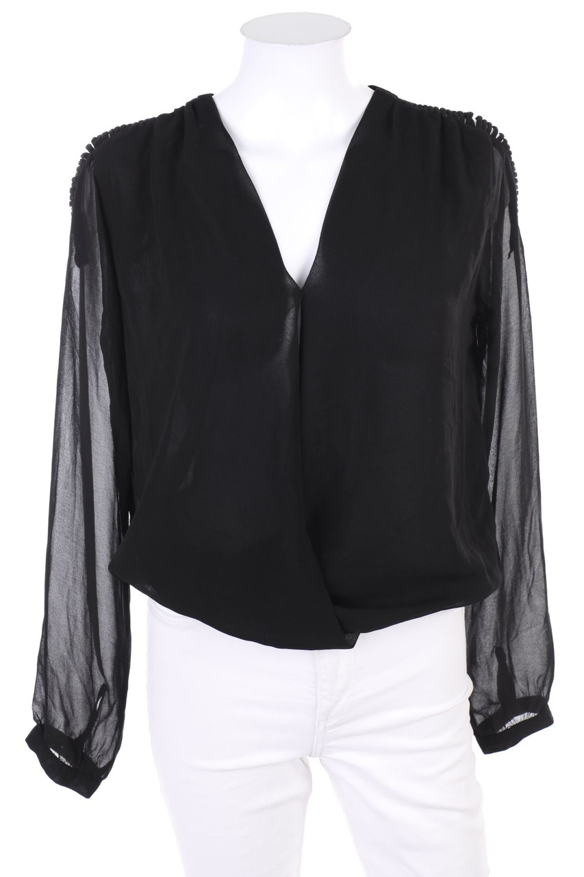 zebra - Blouse with Chiffon - S