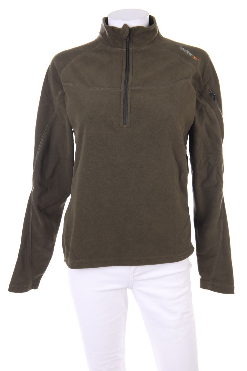 DIDRIKSONS 1913 - Fleece Pullover with Logo-Stitching - D 36