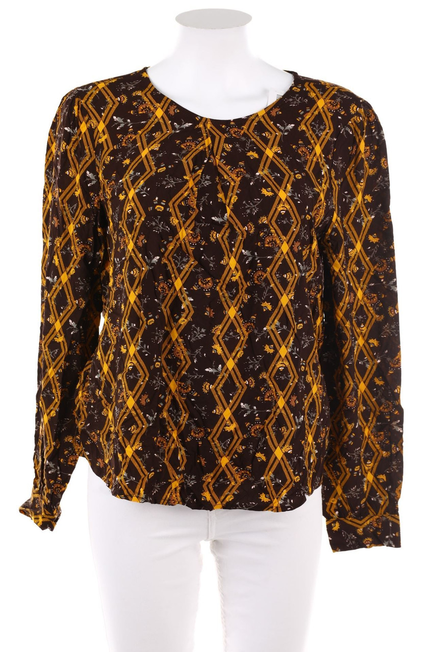 BROADWAY - Print-Bluse mit Keyhole - M