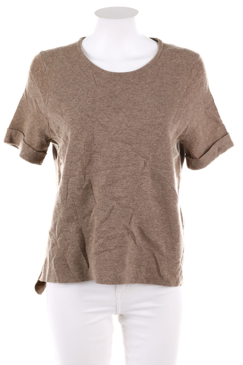 OPUS - Shortsleeve Pullover with wool - D 36