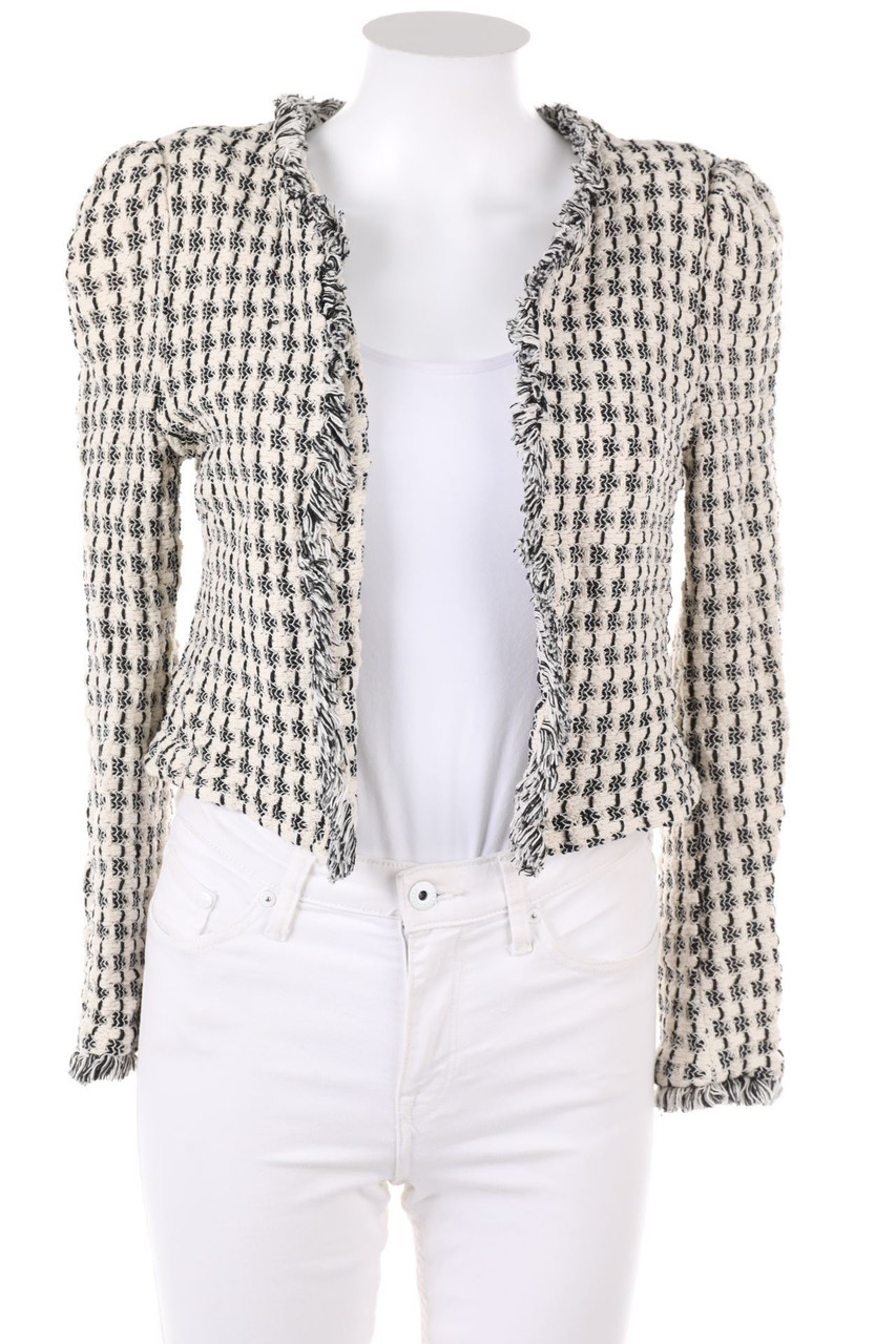 MANGO - Blazer mit Fransen - XS