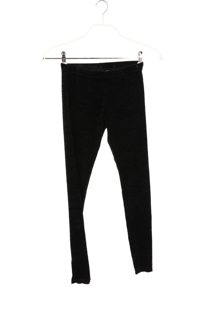 Ohne Label - Leggings aus Samt - XS