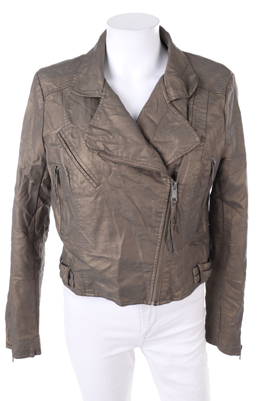 cache cache - Kunstlederjacke mit Metallic-Effekt - D 40
