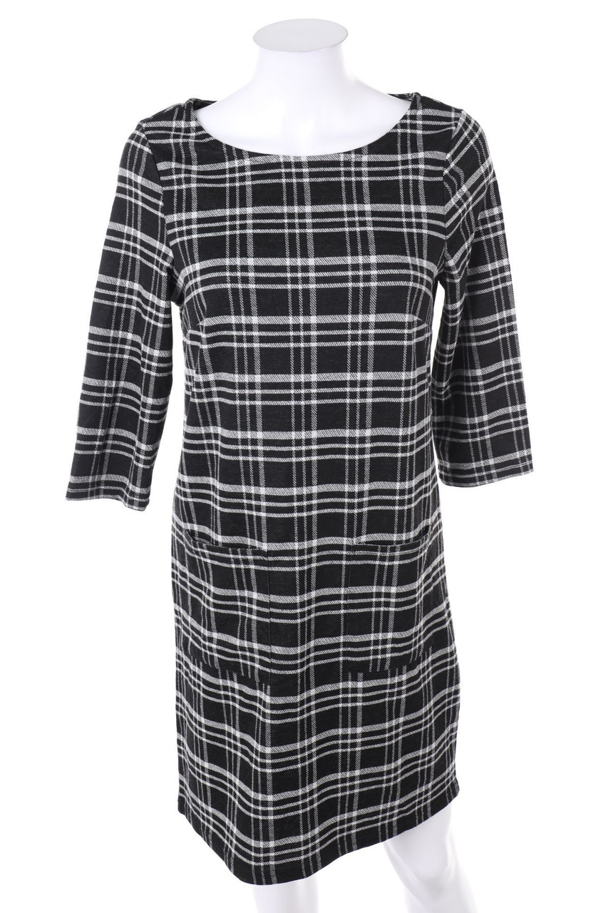 Multiblu - Kleid mit Karo-Muster - D 36