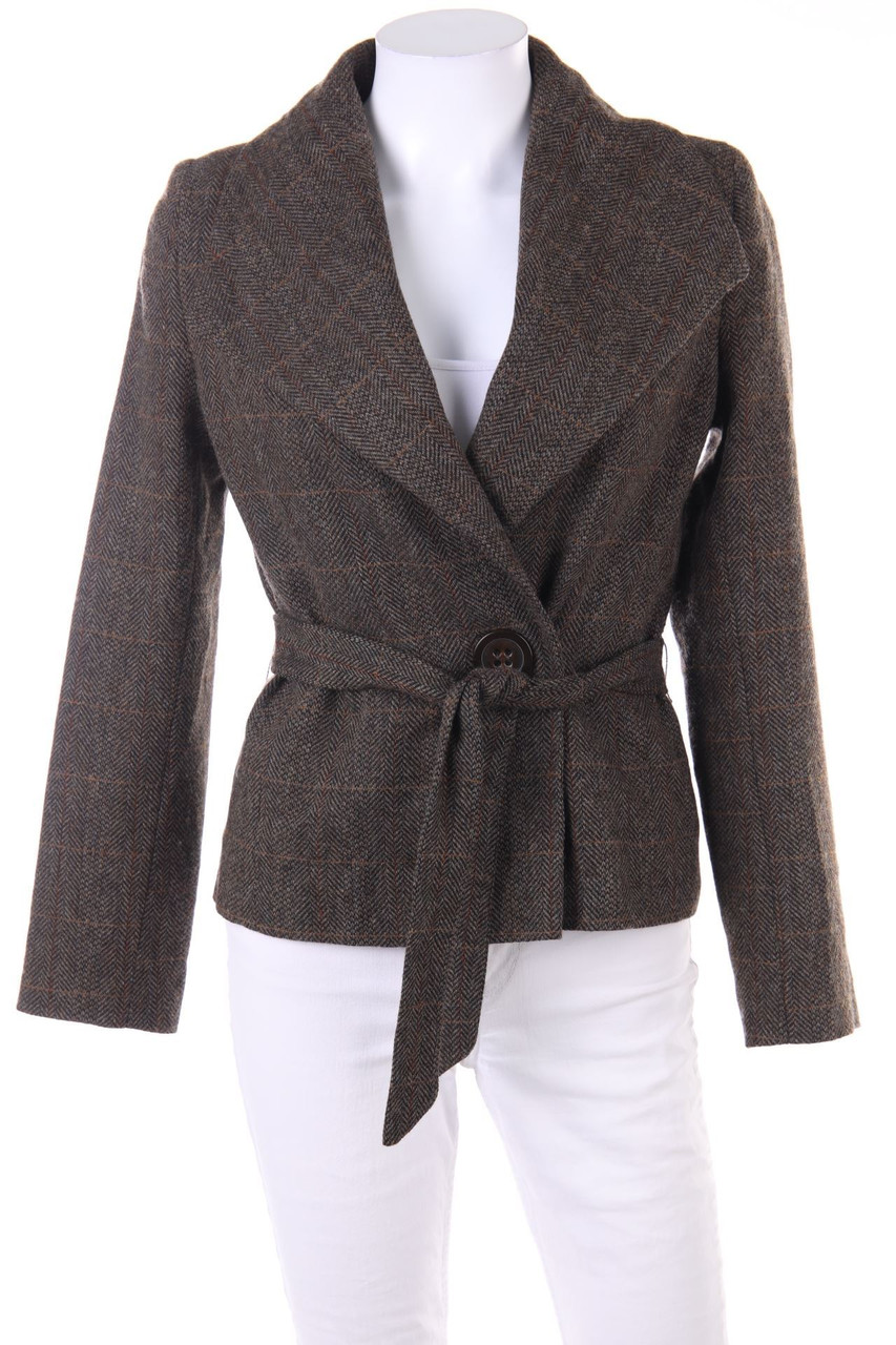 H&M - Blazer-Jacke aus Woll-Mix - D 34