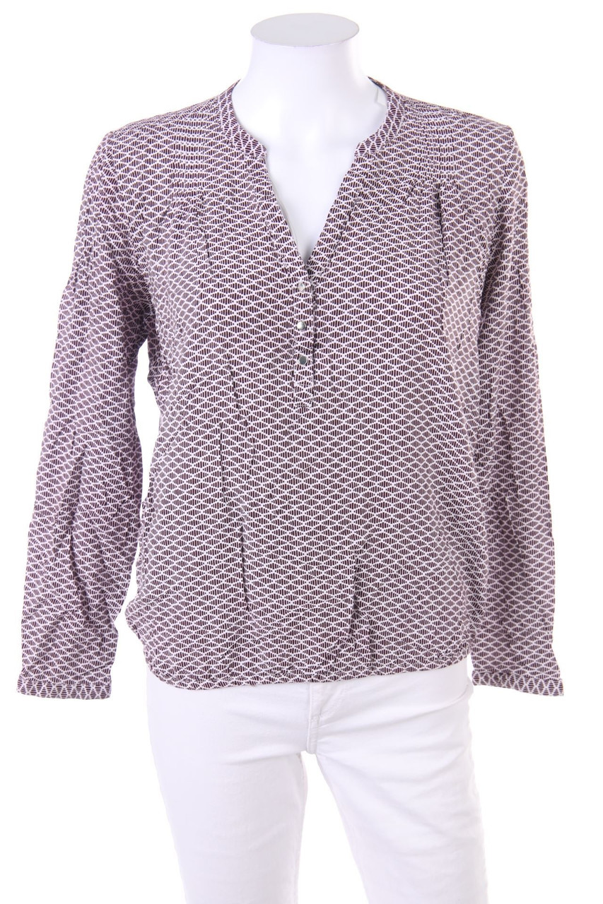 RESERVED - Blouse with Print - D 38