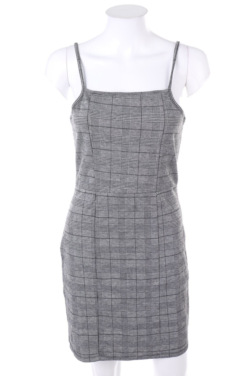 No Label - Mini Dress, Checked - D 38