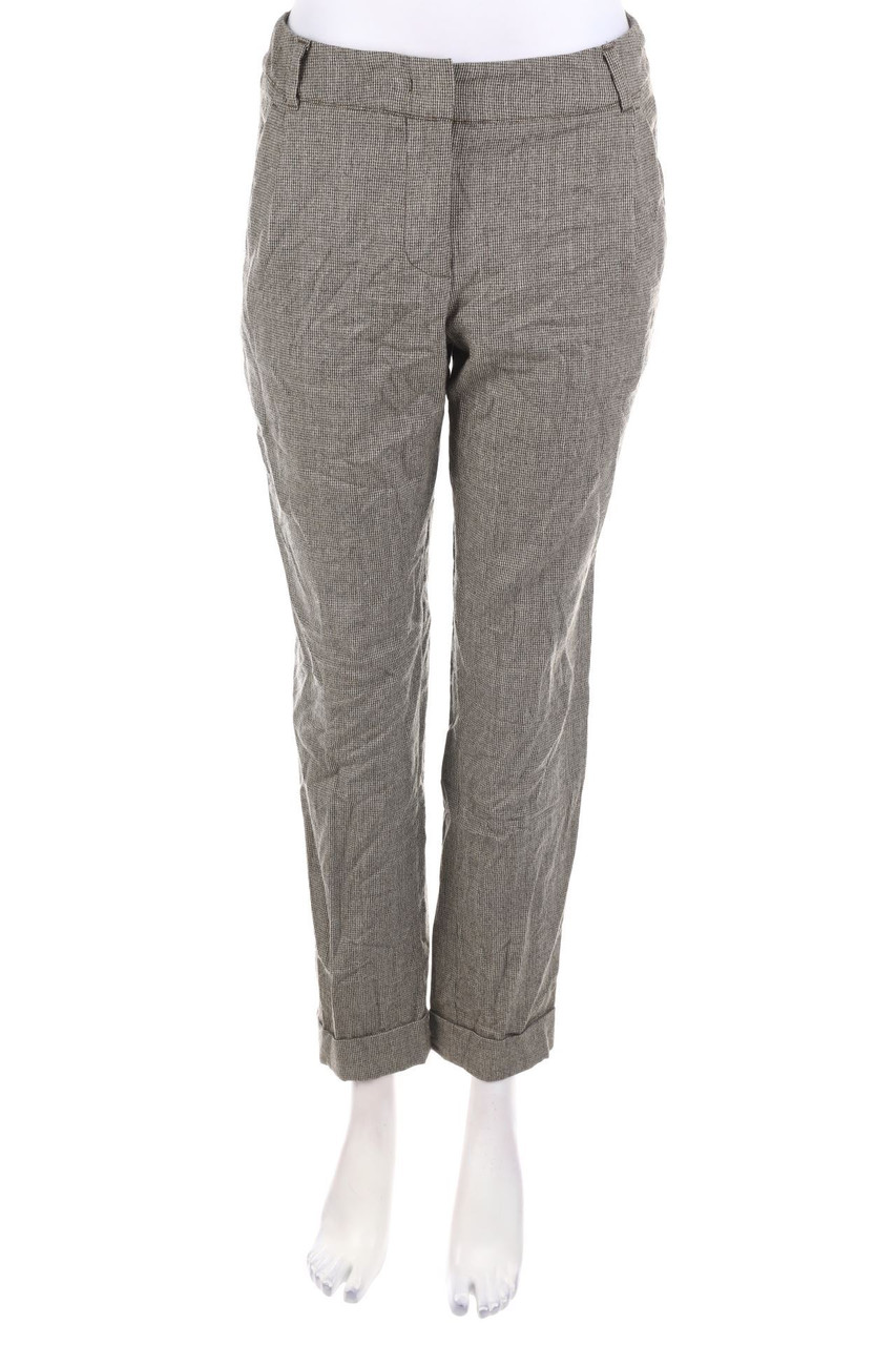 Max Mara WEEKEND - Hose aus Schurwoll-Mix mit Muster - D 32
