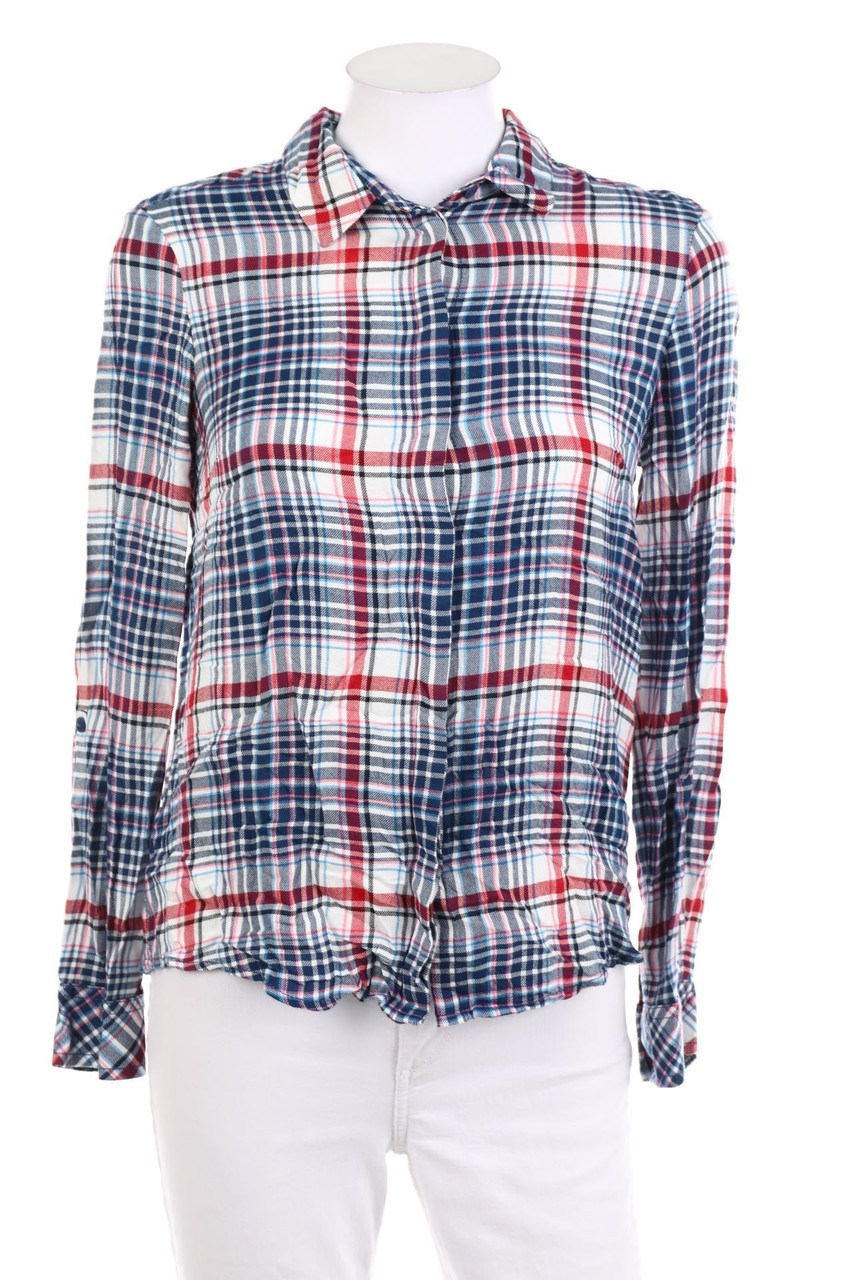 s.Oliver - Shirt Blouse, Checked - D 34
