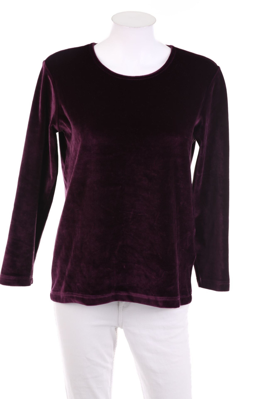 PRIORITY fashion system - Longsleeve-Shirt, Velvet - S