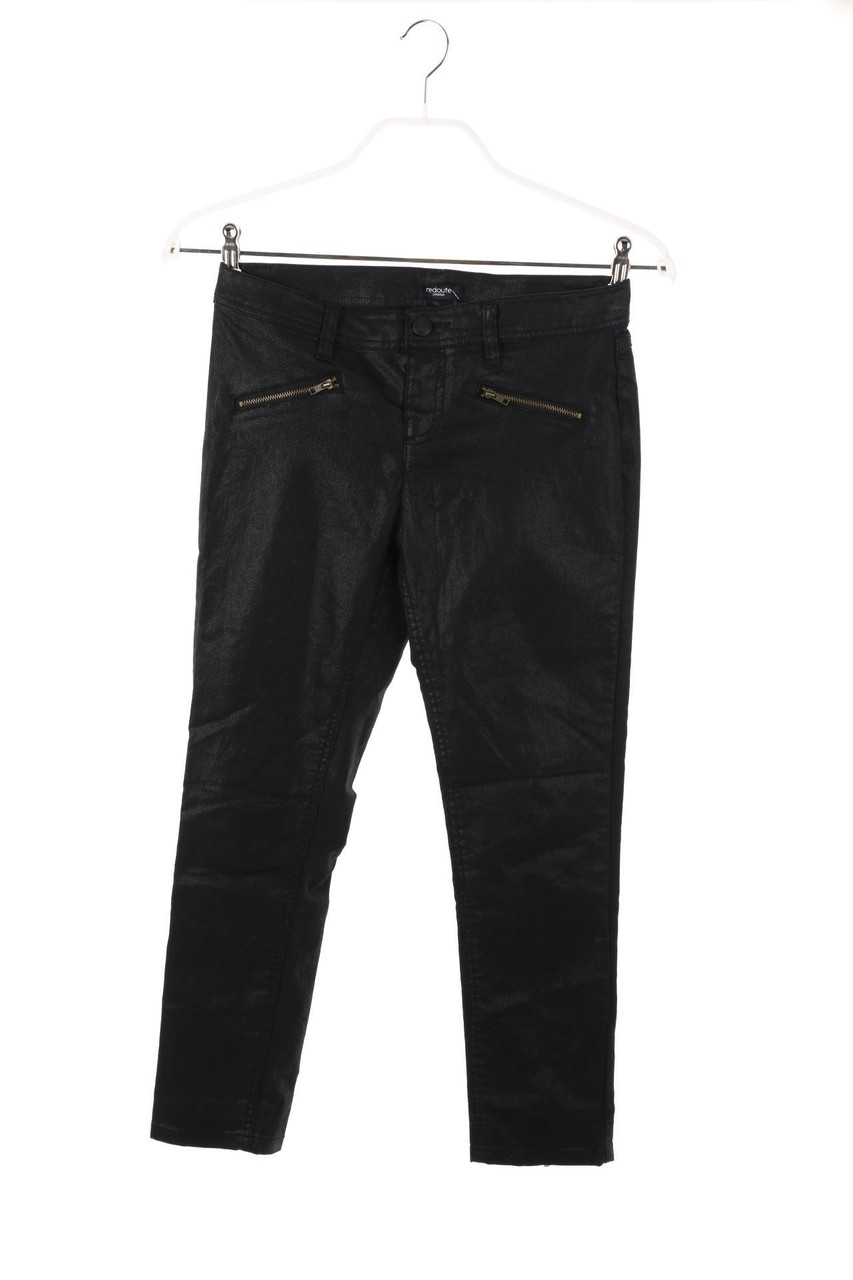redoute création - Coated Skinny-Jeans mit Reißverschluss - D 34
