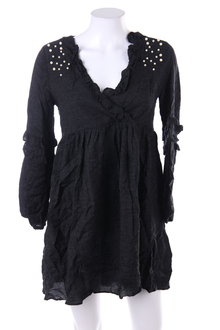 ZARA - Mini Dress with Frills - XS