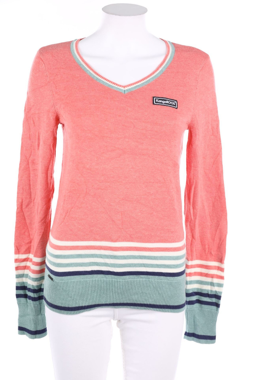 kangaroos - Strick-Pullover mit Logo-Patch - D 32-34