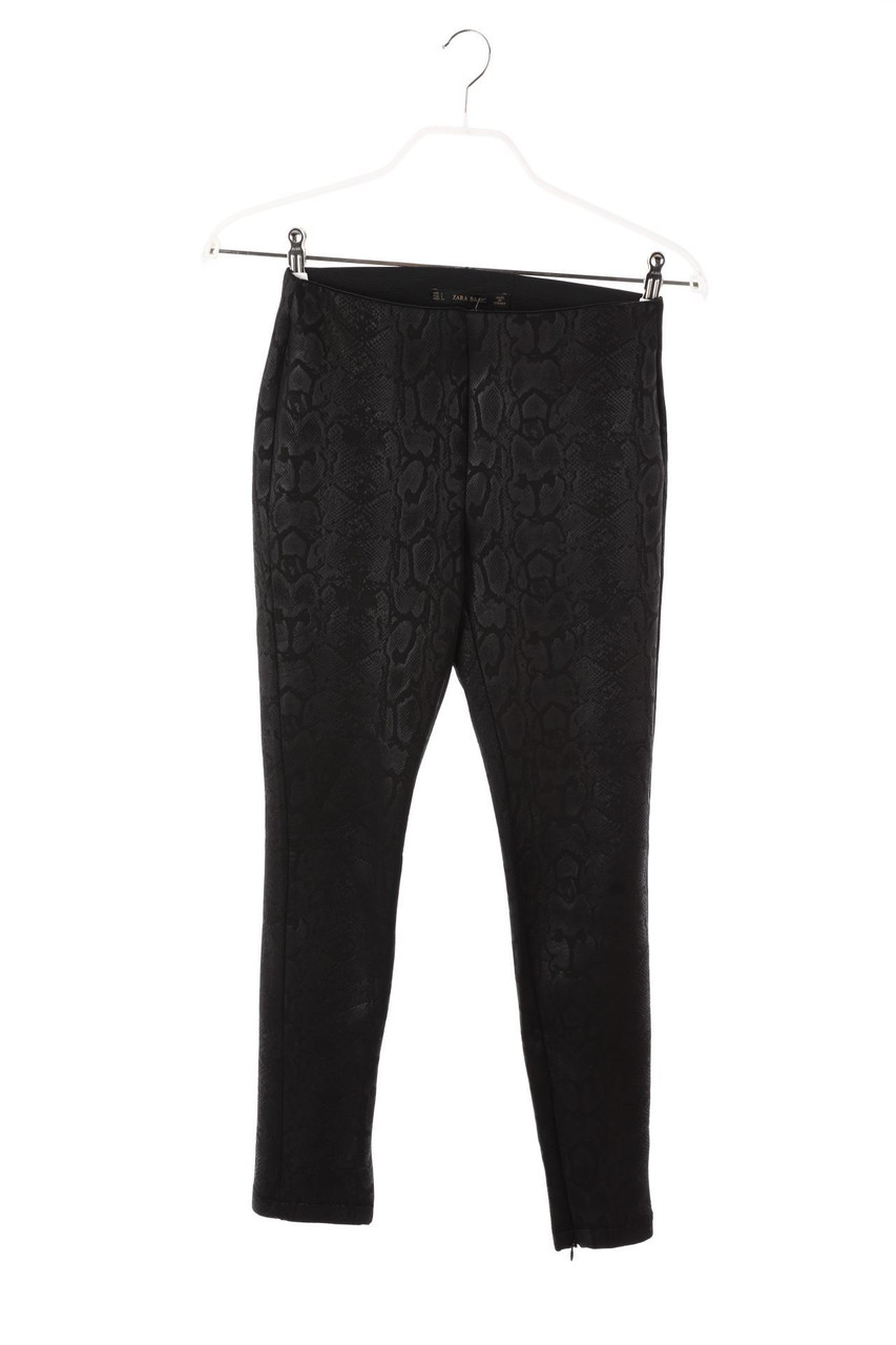 ZARA - Hose mit Animal-Print - S