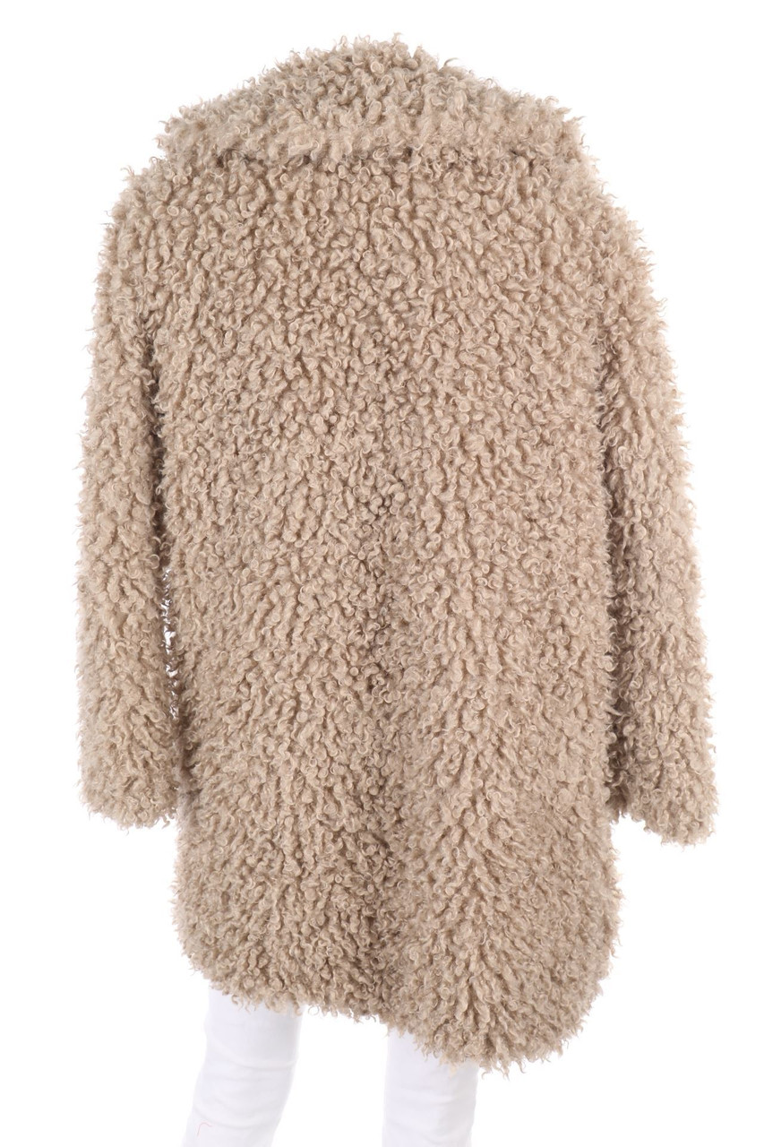 Street One Vila Teddy Mantel Creme Teddy Amisu Amisu Mantel Beige