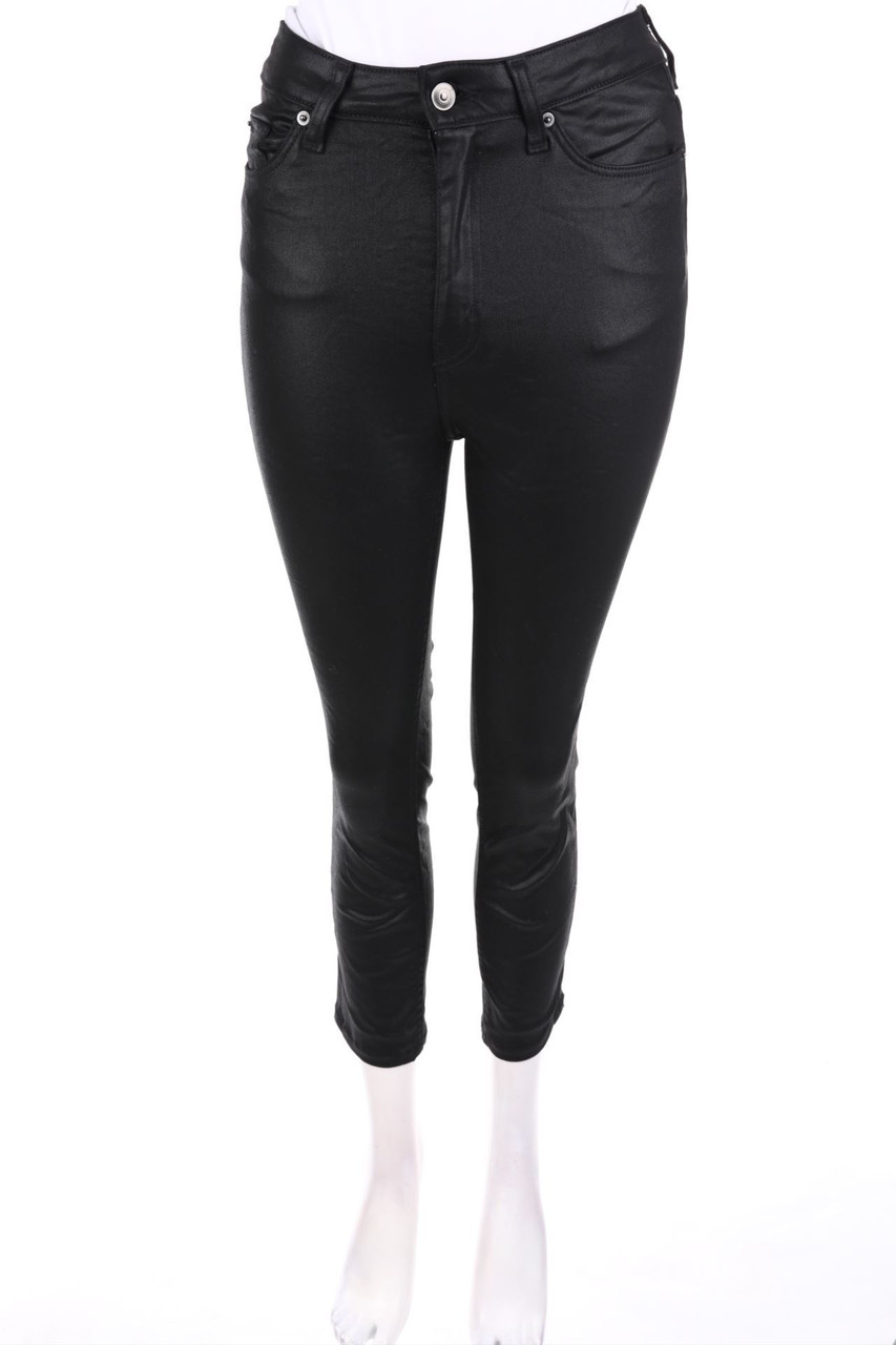 H&M - Coated-Skinny-Jeans - D 36