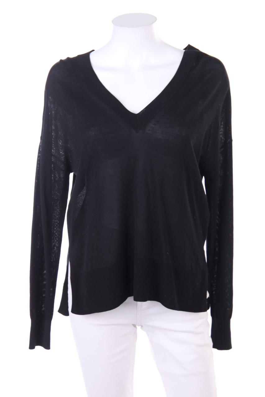 SAMSØE SAMSØE - Strick-Pullover mit überschnittener Schulter - XS