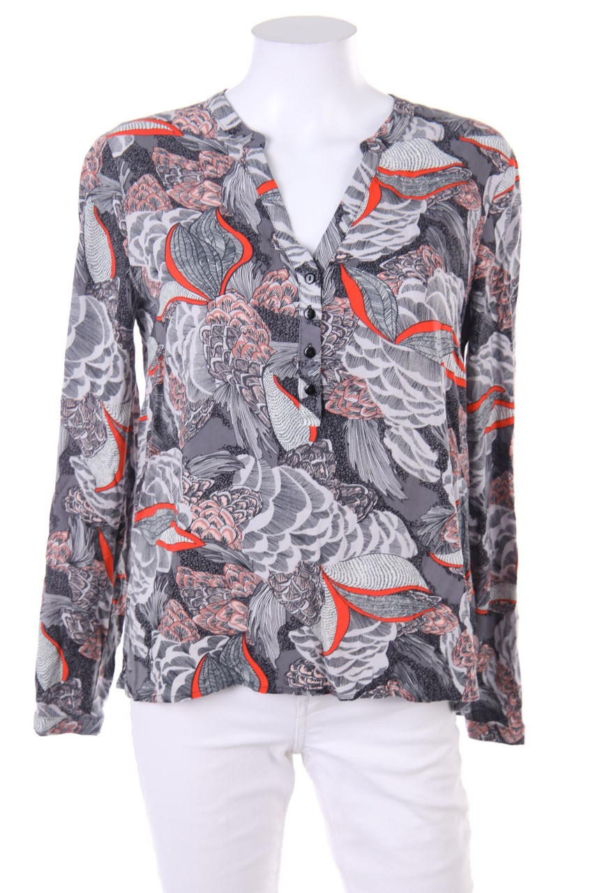 SAINT TROPEZ - Bluse mit floralem Muster - M