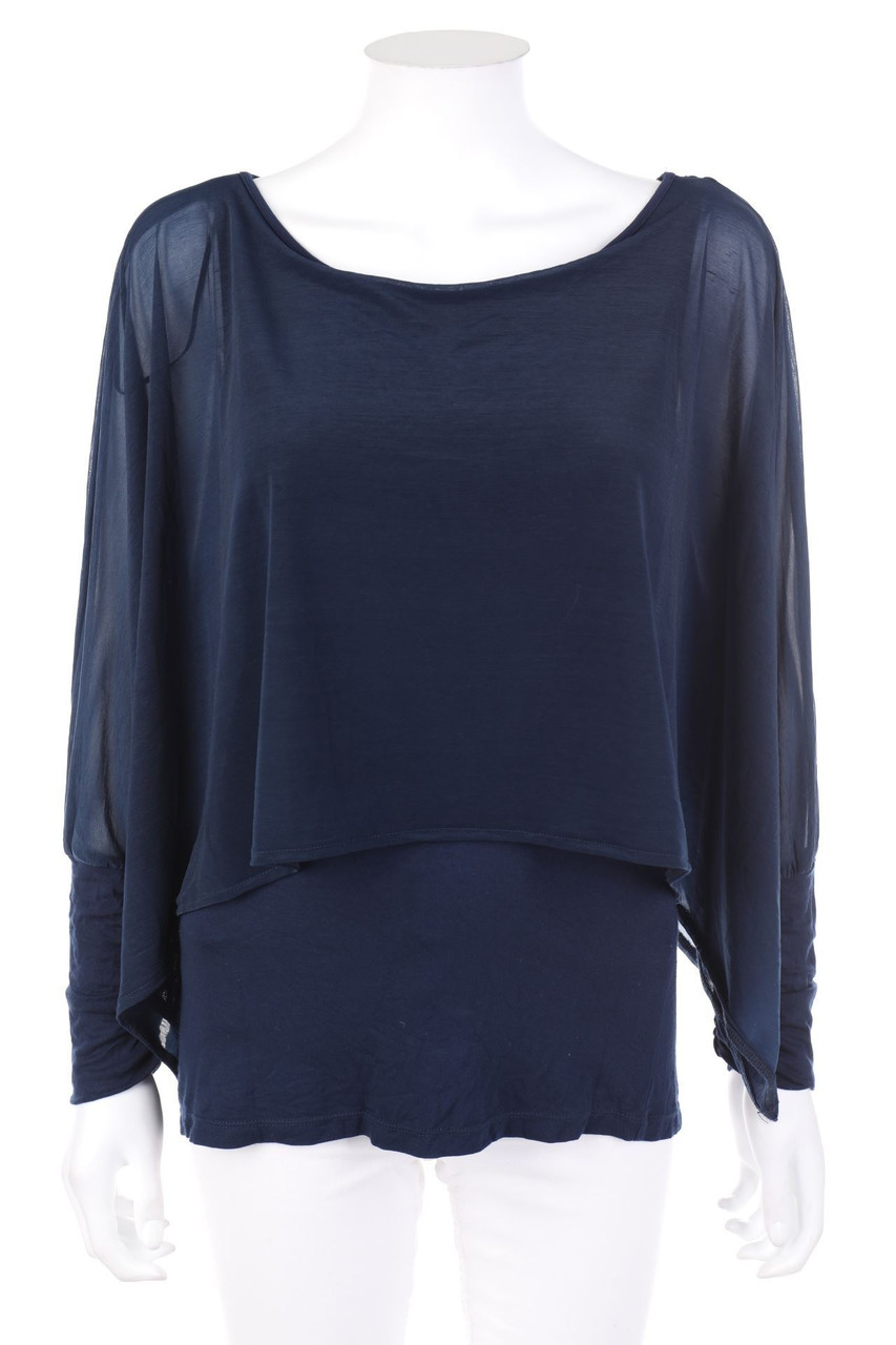 orsay - Blouse, Layer Look with Cut-outs - D 36