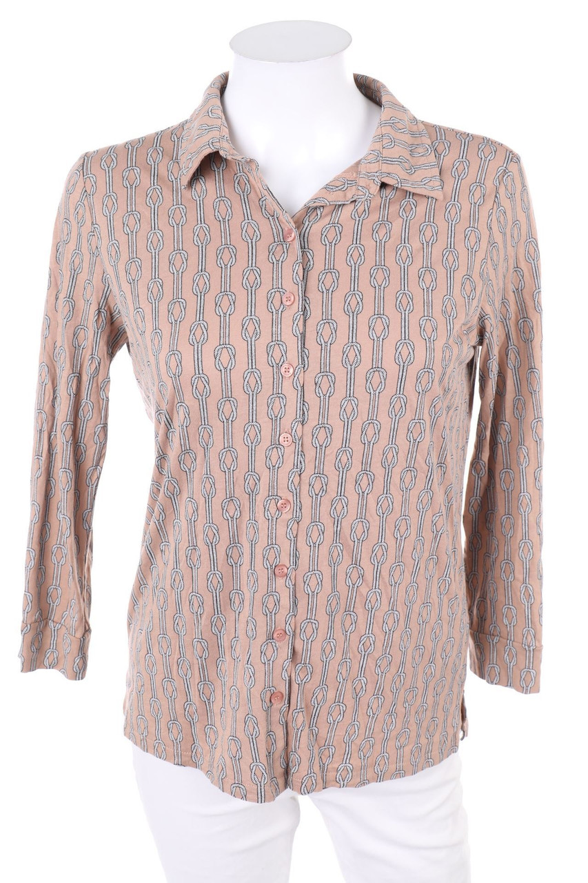 AMISU - Hemd-Bluse mit Print - XS