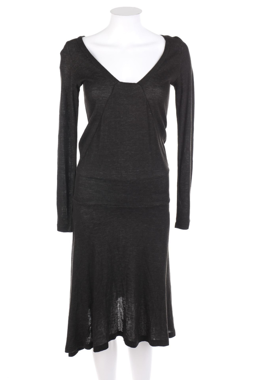 STEFANEL - Kleid aus Leinen-Mix - D 32