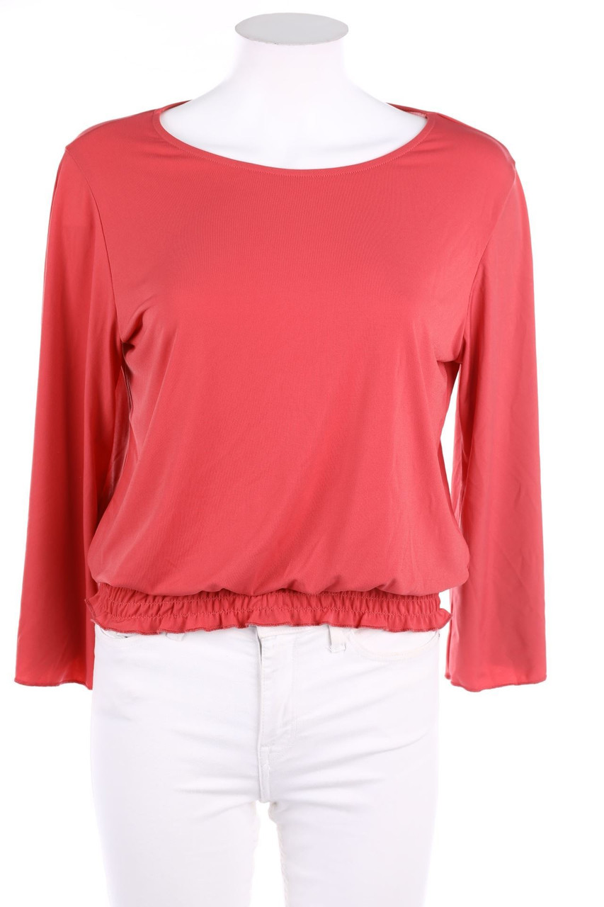 AMISU - Bluse mit Raffungen - S