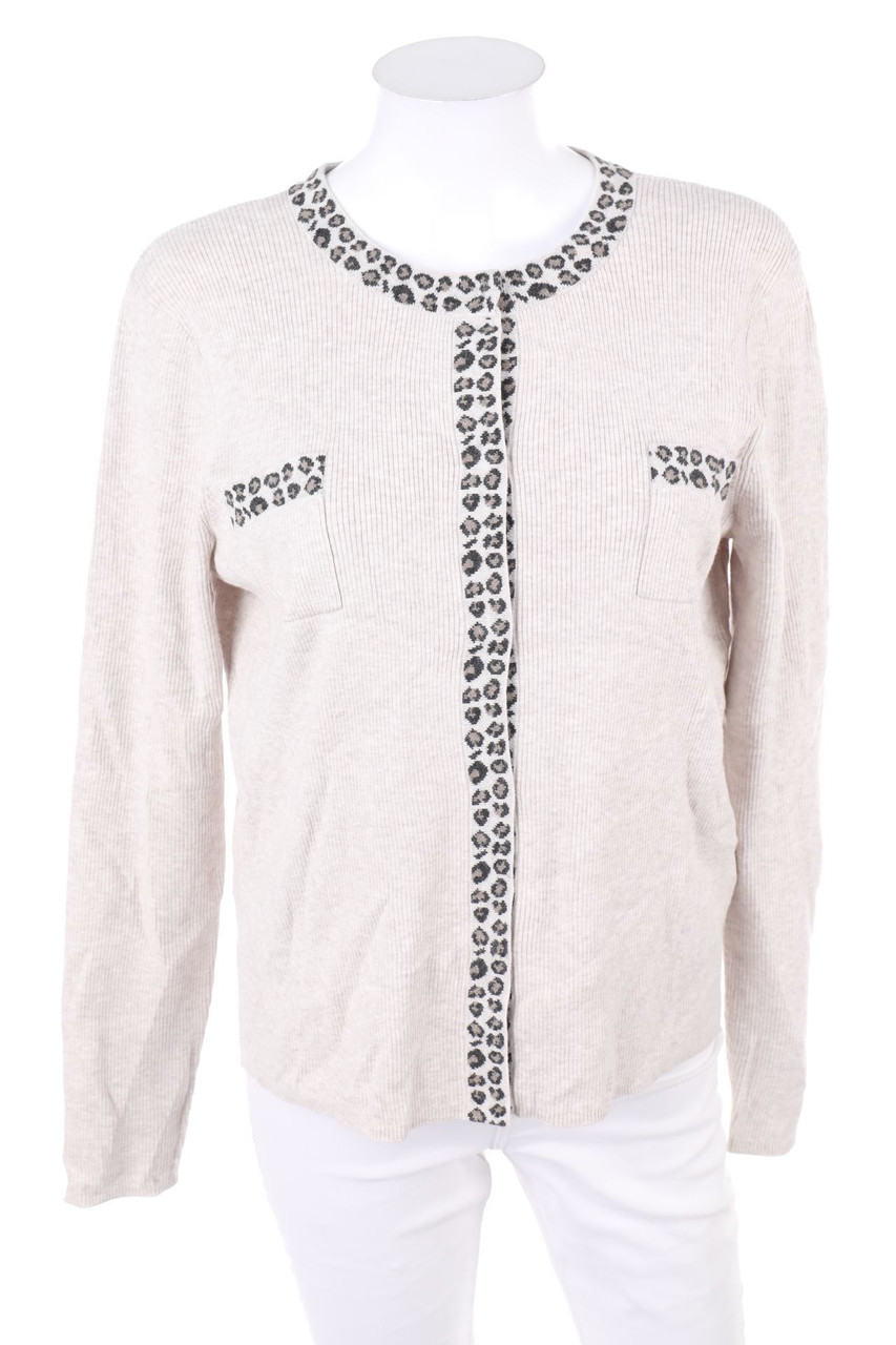 ouí - Cardigan mit aufgesetzten Taschen - D 40