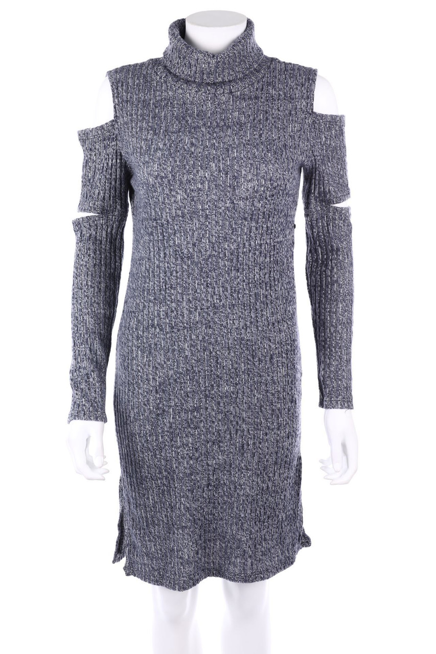 No Label - Knit Dress with Cut-outs - S