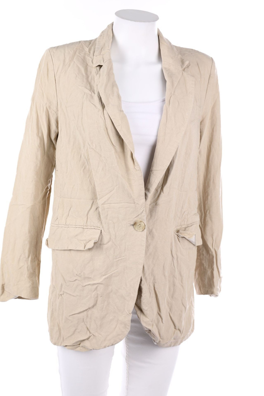 H&M - Blazer aus Leinen-Mix - D 34
