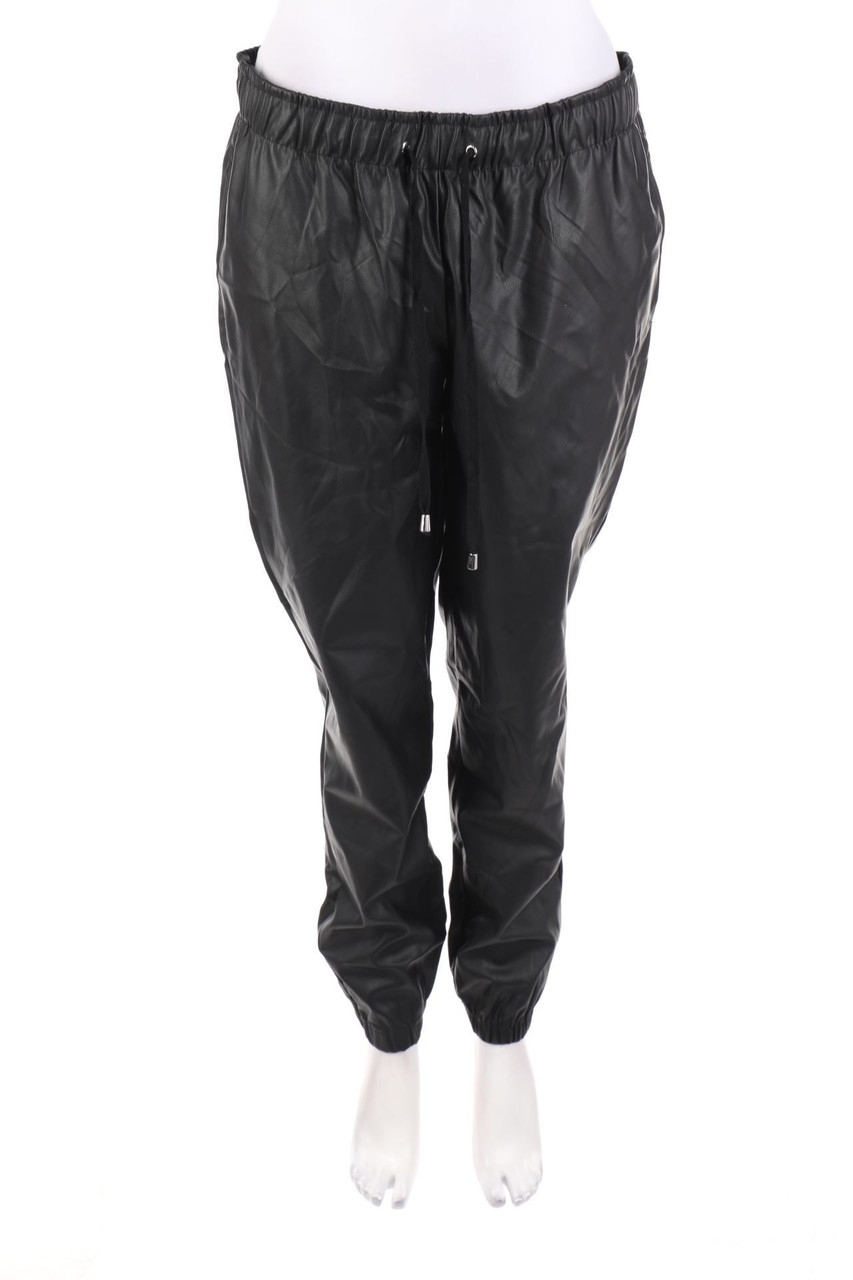 blue motion - Faux Leather-Jogger-Hose - M