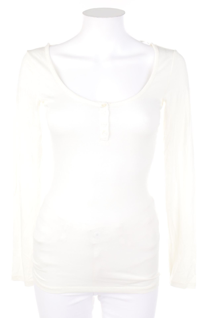 Bershka - Lace-Longsleeve-Shirt - S