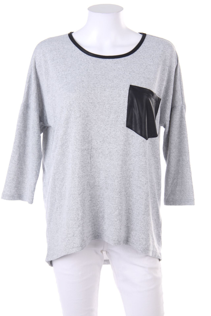 VERO MODA - 3/4-Arm-Shirt mit aufgesetzten Taschen - M