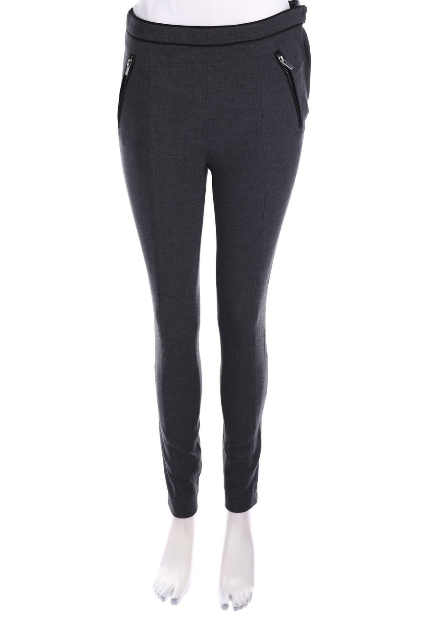 H&M - Bundfaltenhose aus Baumwoll-Mix - D 36