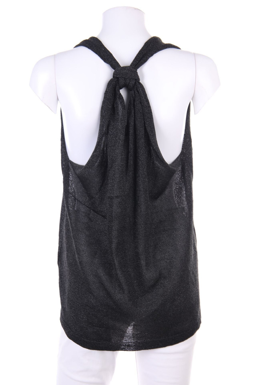 COS - Strick-Top mit Metallic-Effekt - XS