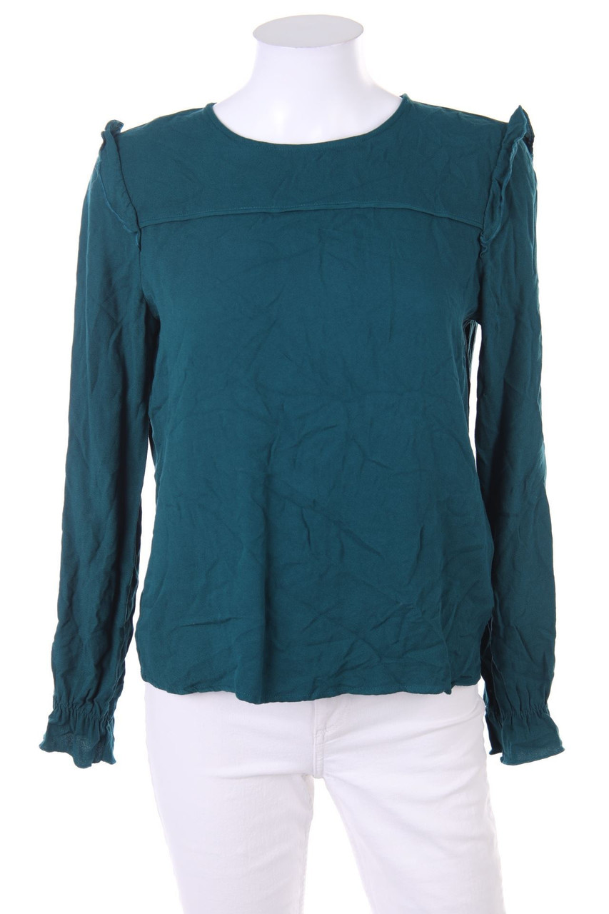 ESPRIT - Bluse mit Volants - D 36