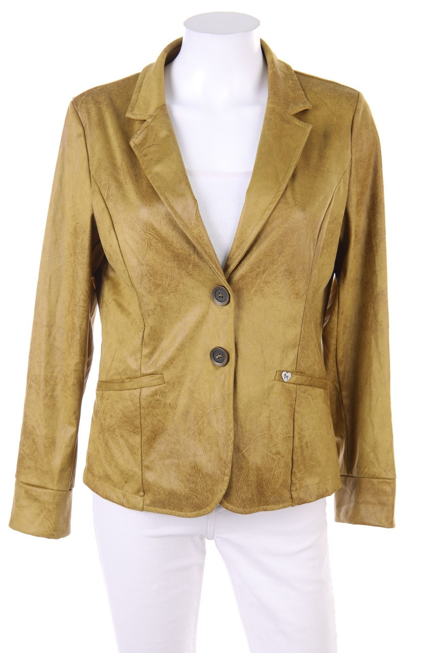 HEIMATLIEBE - Faux Leather-Blazer - S