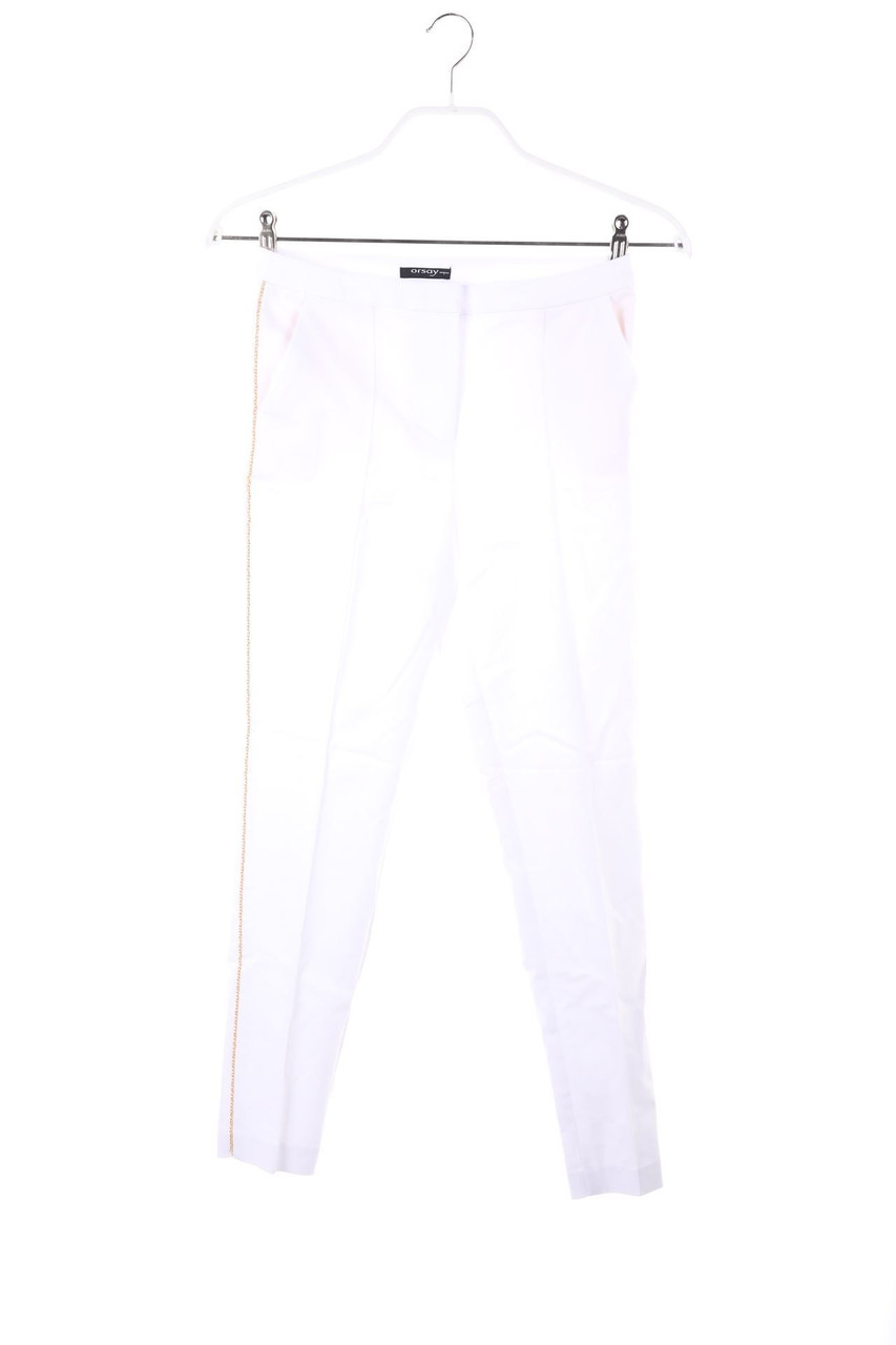 orsay - Bundfaltenhose mit Applikationen - D 34