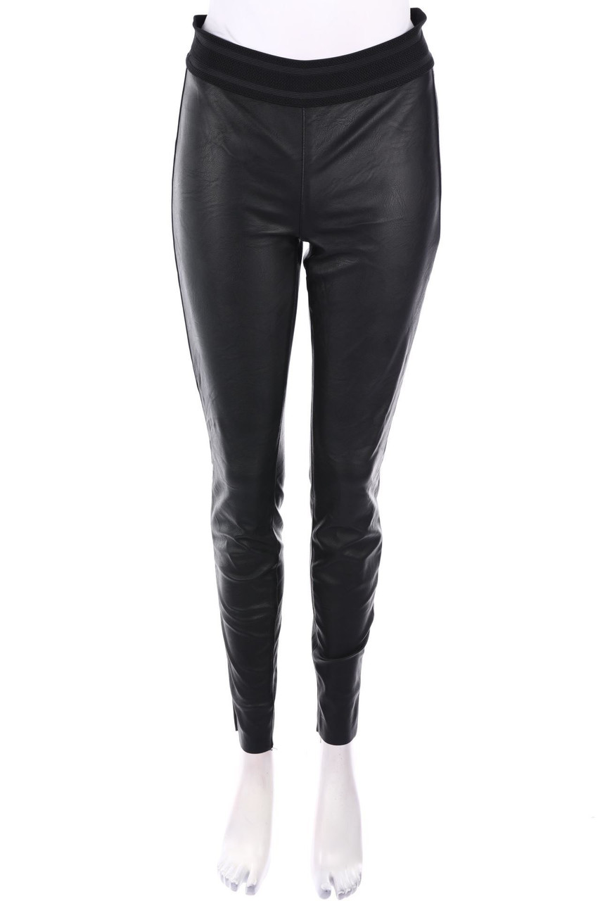 VERO MODA - Basic-Kunstleder-Leggings - S