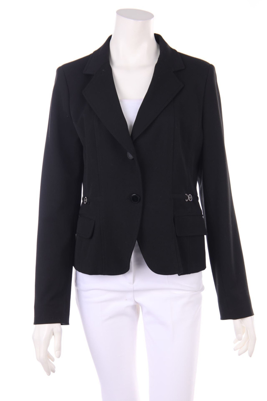 roccobarocco - Blazer With Revers Collar with Logo Plaque - D 40