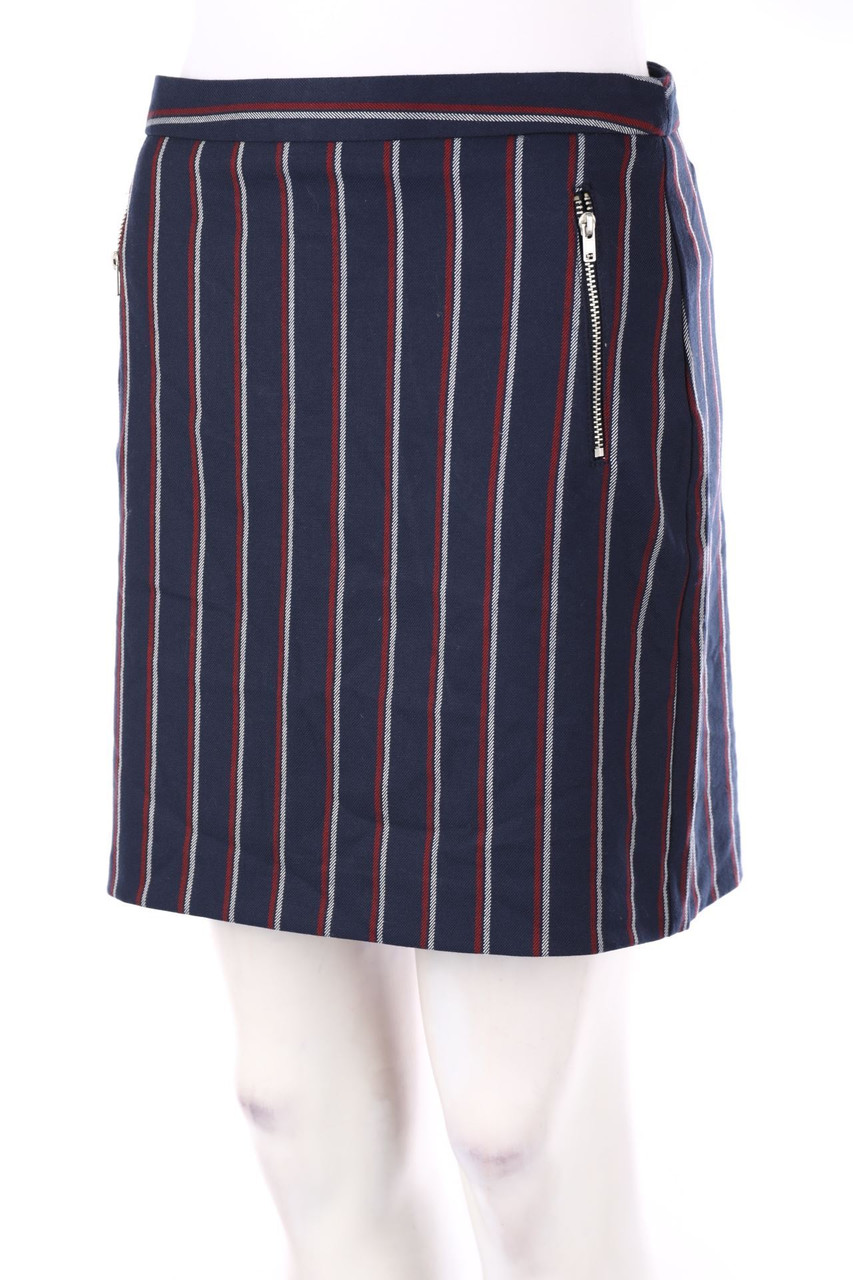 Kiabi - Streifen-Minirock mit Zipper - D 34