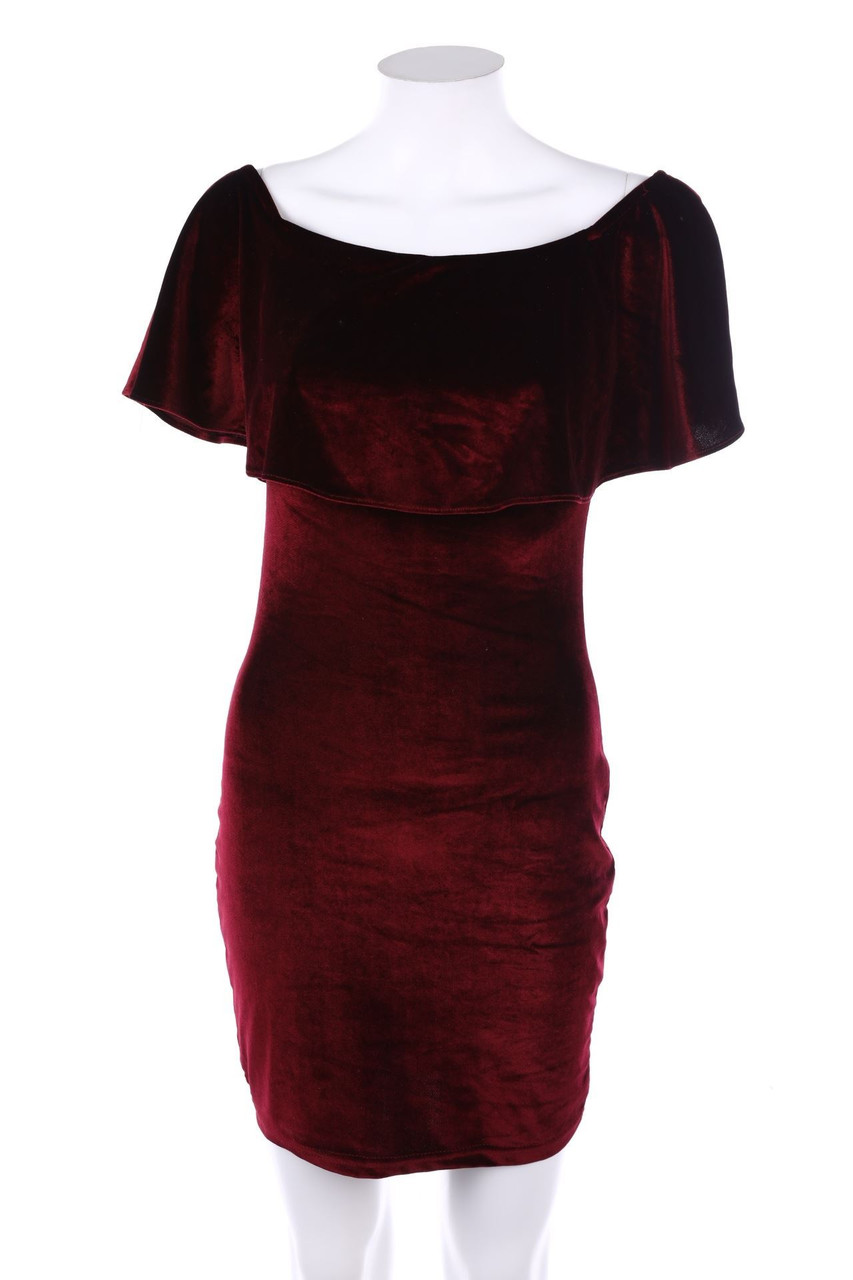 VERA & LUCY - Carmen-Kleid aus Samt - S