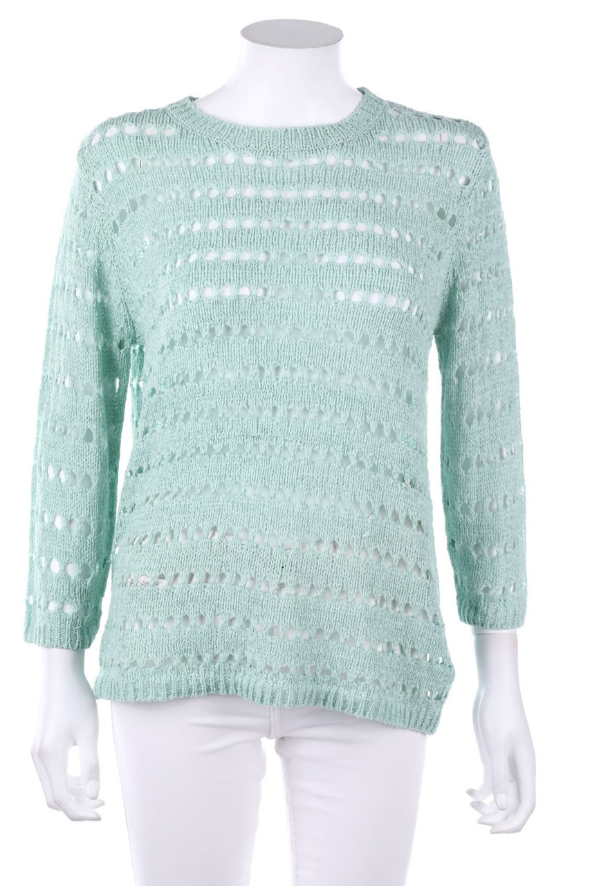 BEXLEYS - Strick-Pullover aus Lochstrick - M