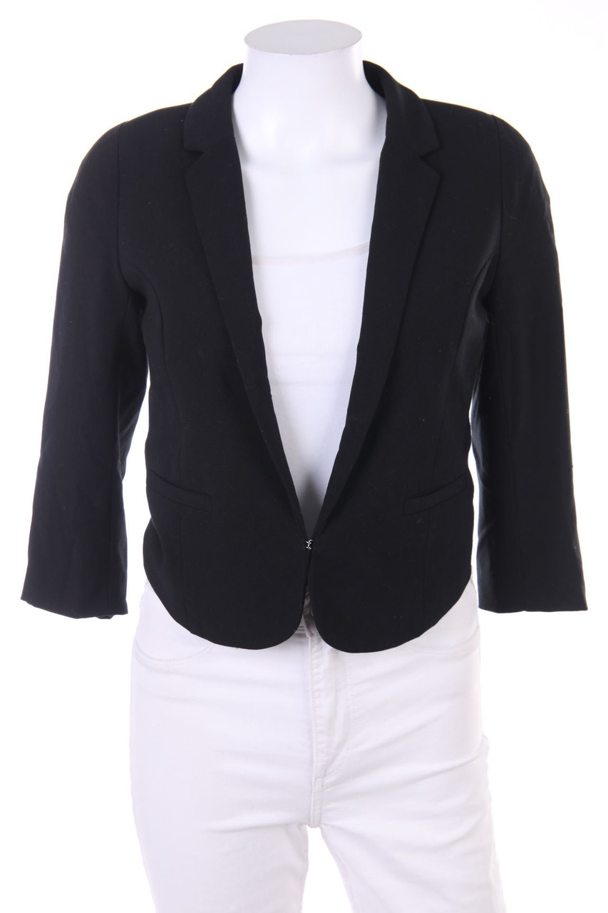 H&M - Cropped-Blazer mit 3/4-Ärmel - D 34